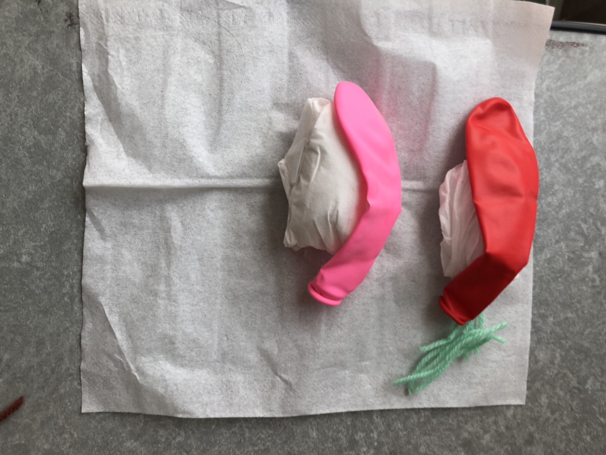 お寿司を作りました。因みに風船🎈です。